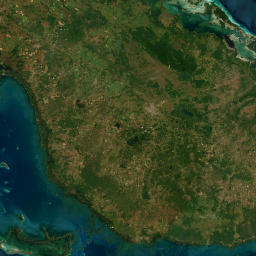 Ciego de Ávila Province map(satellite map)