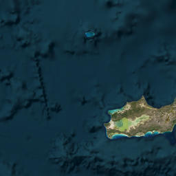 Inagua map(satellite map)