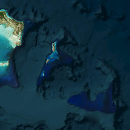 Turks And Caicos Islands High Resolution Satellite Map