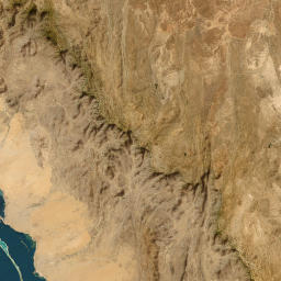 Al Bahah map(satellite map)