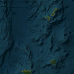 Batanes map(satellite map)