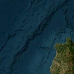 Ilocos Norte map(satellite map)