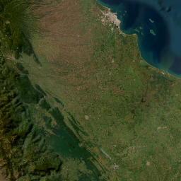 Veracruz de Ignacio de la Llave map(satellite map)