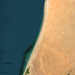 Nouakchott-Sud map(satellite map)
