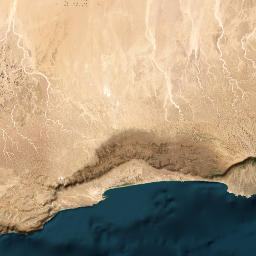 Dhofar map(satellite map)