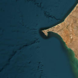Dakar map(satellite map)