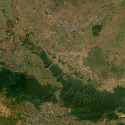 Nakhon Ratchasima map(satellite map)