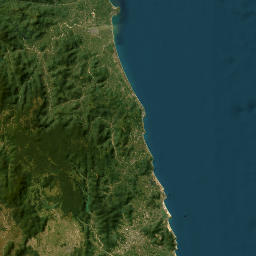 Quảng Ngãi map(satellite map)