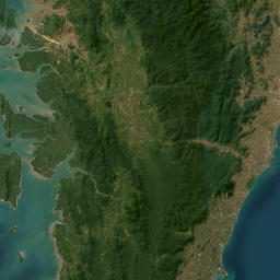 Prachuap Khiri Khan map(satellite map)
