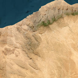Sanaag Region map(satellite map)