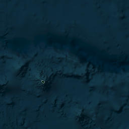 Clipperton map(satellite map)