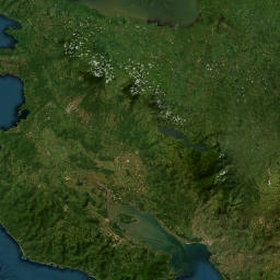 Alajuela Province map(satellite map)