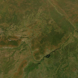Mandoul map(satellite map)