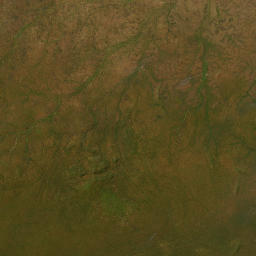 Western Bahr el Ghazal map(satellite map)