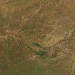 Northern Bahr el Ghazal map(satellite map)