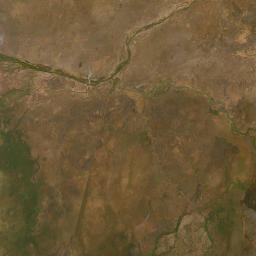 White Nile map(satellite map)