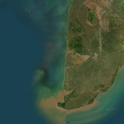 Cà Mau map(satellite map)