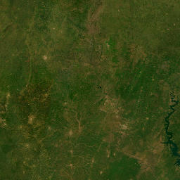 Worodougou map(satellite map)