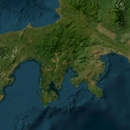 Zamboanga Peninsula map(satellite map)