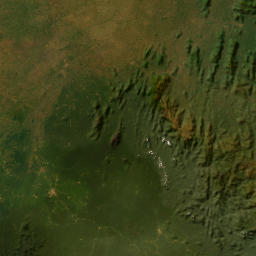 Cross River map(satellite map)