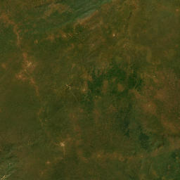 Nana-Mambéré Prefecture map(satellite map)