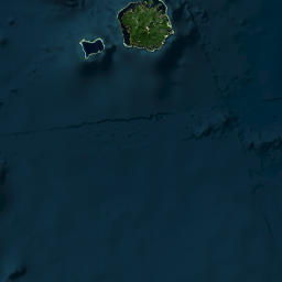 Pohnpei State map(satellite map)