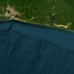 Abidjan map(satellite map)