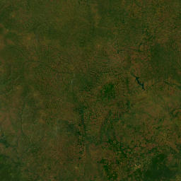 Lobaye Prefecture map(satellite map)