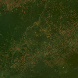 Mbomou Prefecture map(satellite map)