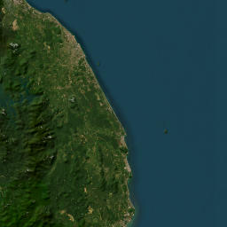 Terengganu map(satellite map)