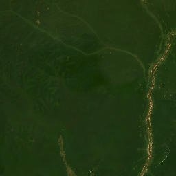Likouala Department map(satellite map)