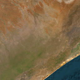 Lower Shebelle map(satellite map)