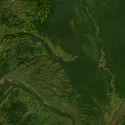 Cuvette Department map(satellite map)
