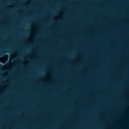 Gnaviyani Atoll map(satellite map)