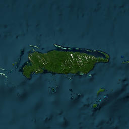 Manus Province map(satellite map)