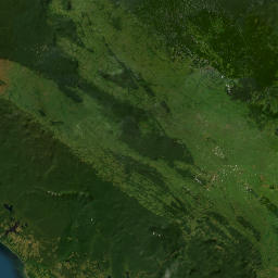 Kouilou Department map(satellite map)