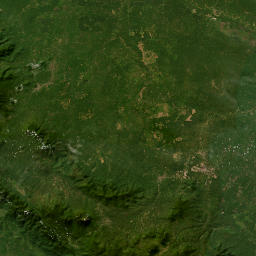 Sumatera Selatan map(satellite map)