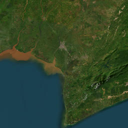 Kalimantan Selatan map(satellite map)