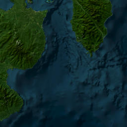 New Ireland Province map(satellite map)