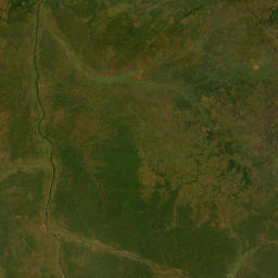 Tanganyika map(satellite map)