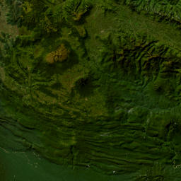 Southern Highlands Province map(satellite map)
