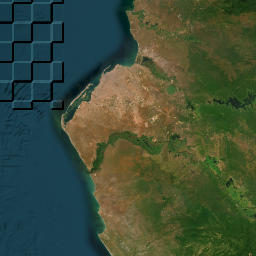 Luanda Province map(satellite map)