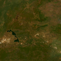 Lualaba map(satellite map)