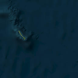 Agaléga map(satellite map)