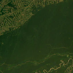 Pando Department map(satellite map)