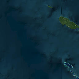 Rennell and Bellona Province map(satellite map)