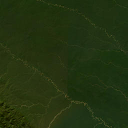 Madre de Dios map(satellite map)