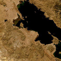 Puno map(satellite map)