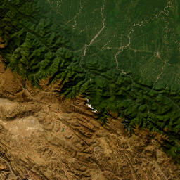 Cochabamba Department map(satellite map)