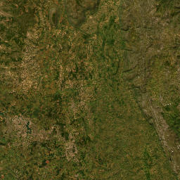 Minas Gerais map(satellite map)